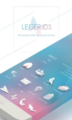 Leger OS GO Launcher Theme