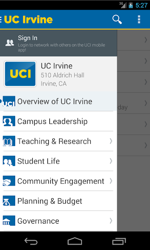 UC Irvine Event Guidebook