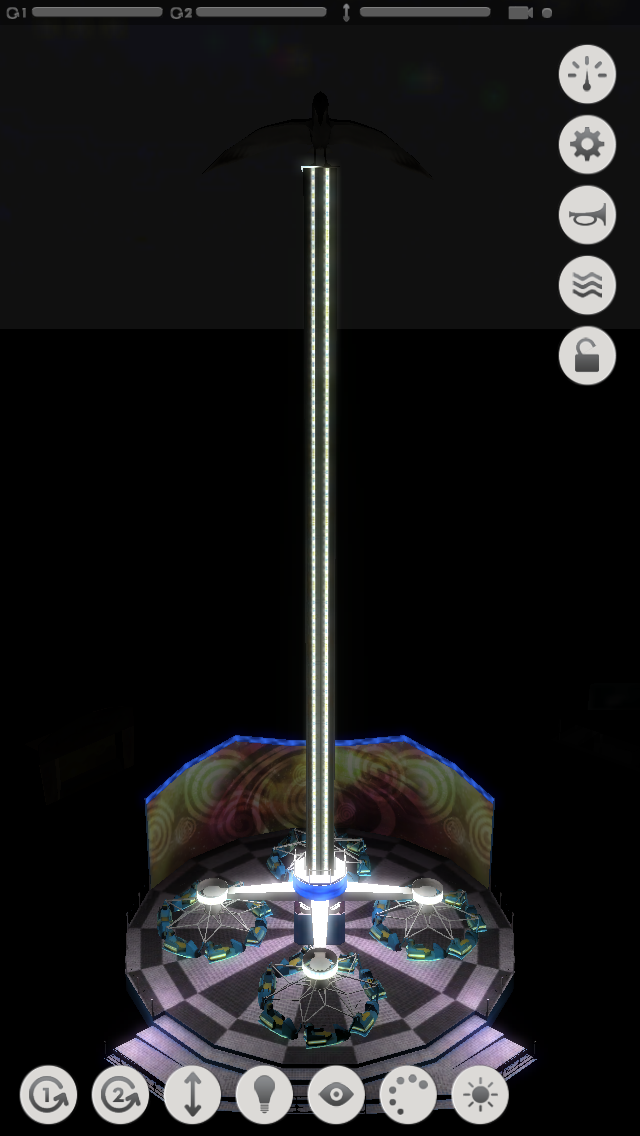 Android application Funfair Simulator: Blue Eagle screenshort