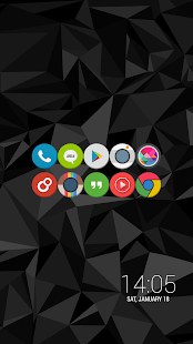 Cyrcle Icônes Apex Go Nova Adw - screenshot thumbnail