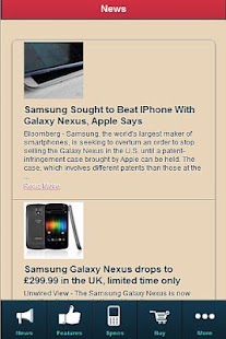 Free Samsung Galaxy Nexus REVIEW APK for Android