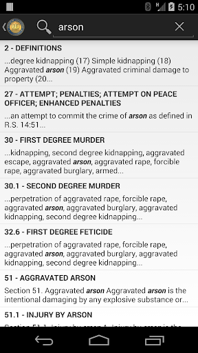 【免費書籍App】Louisiana Criminal Code-APP點子