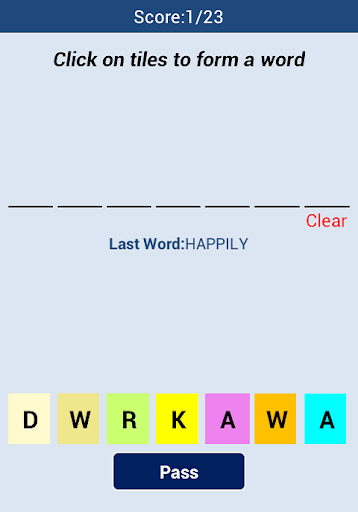 【免費拼字App】Word Jumble-APP點子