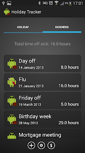 Lastest Work Time Off Log APK for Android