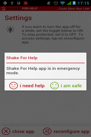 Shake for Help ? Stop Bullying - screenshot