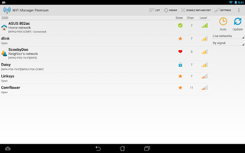 WiFi Manager - screenshot thumbnail