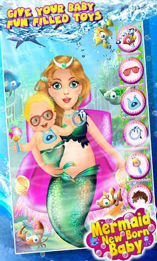 【免費休閒App】Mermaid Newborn Baby Doctor-APP點子