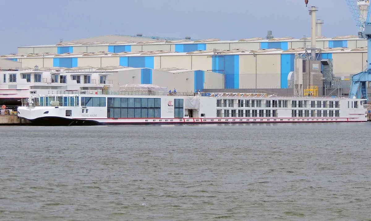 Viking-Magni-Rostock-Germany - Viking Magni in Rostock, Germany.