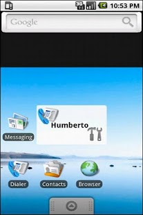 Contact shortcut widget Screenshots 0
