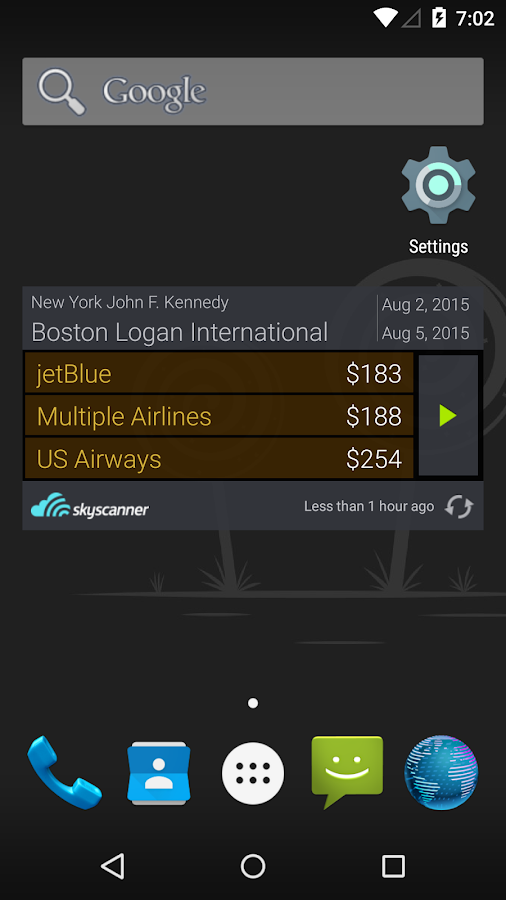Skyscanner All Flights! Android Apps on Google Play
