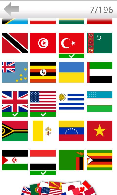 Android application Logo Quiz - World Flags screenshort