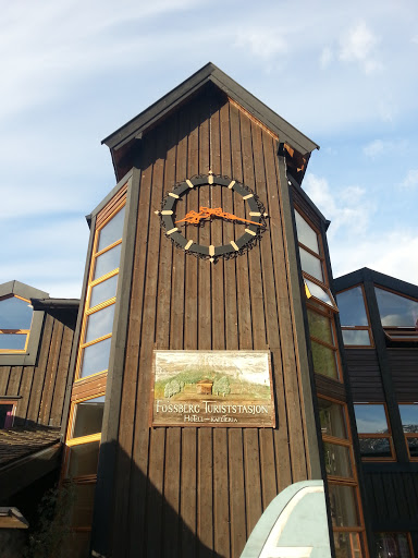 Clock at Fossberg Turiststasjon