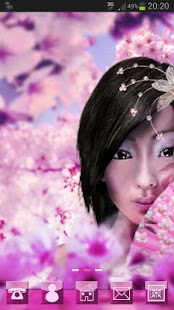 How to mod Japan Girl GO Launcher Theme patch 3.6 apk for bluestacks