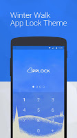 Anteprima screenshot di Winter Walk: App Lock Theme APK #2