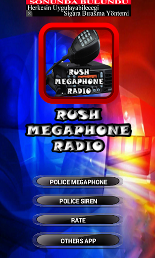 Rush Police Megaphone Sounds