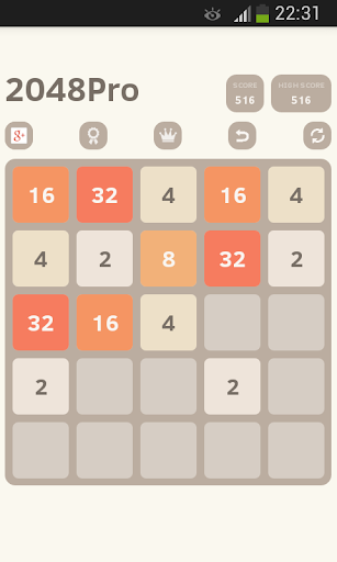 【免費解謎App】2048 Professional 5×5-APP點子