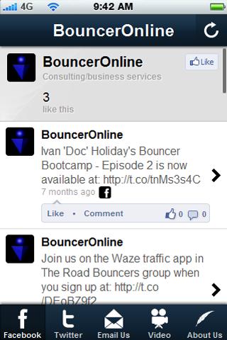 【免費娛樂App】BouncerOnline Mobile App-APP點子