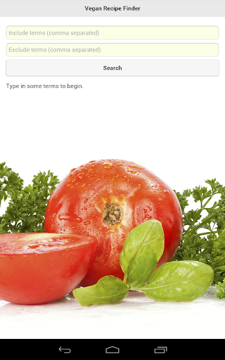 Vegan Recipe Finder