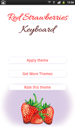 Red Strawberries Keyboard