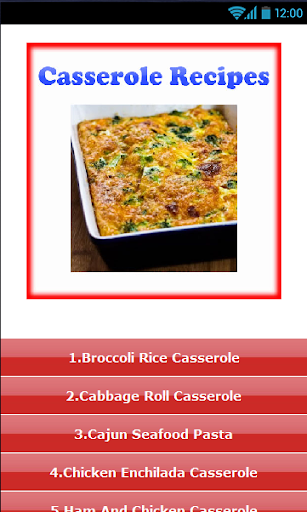 Casserole Recipes