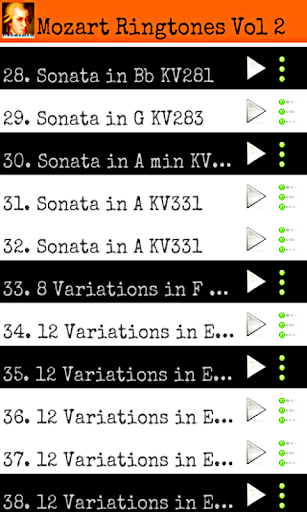 Mozart Ringtones Vol 2 Free