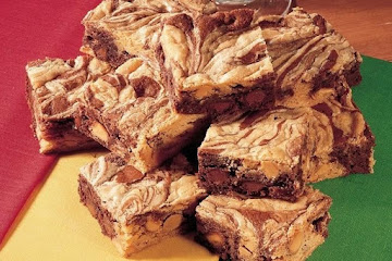 Peanut Butter Swirl Brownies