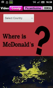 麥當勞的位置在地圖上