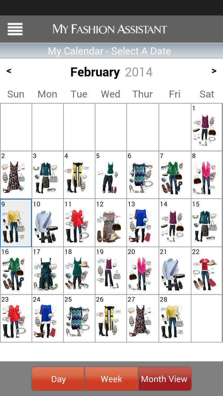 My Fashion Assistant - Closet Screen 3