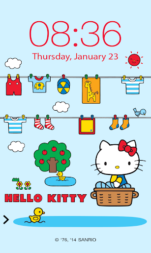 Hello Kitty FineDay ScreenLock