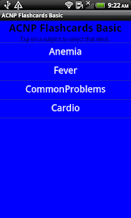 Free ACNP Flashcards Basic APK for Android