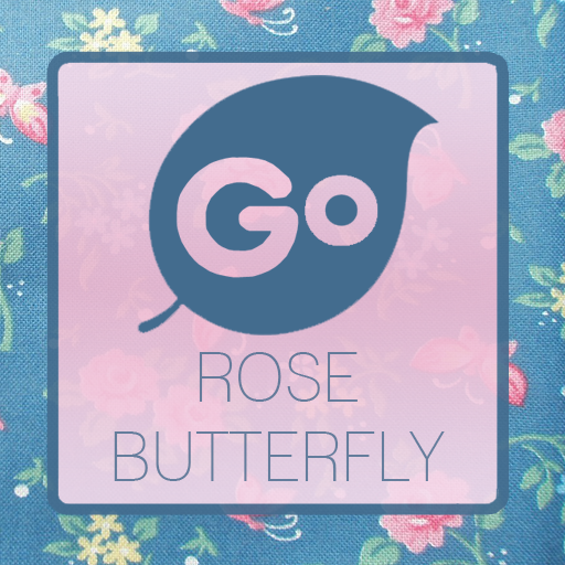 Rose Butterfly Go Keyboard 個人化 App LOGO-APP開箱王