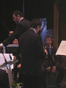 Asociación Unión Musical Bailenense (Jaén). El saxofón soprano realizando su magistral solo de Palindromía Flamenca