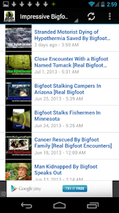 Bigfoot Sightings Screenshots 1