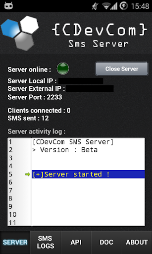 SMS Server