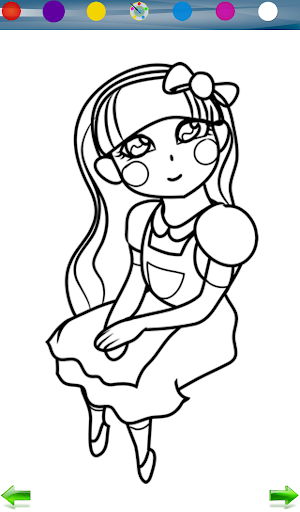 Doll Coloring Game