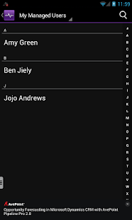 AvePoint Timeline for CRM Screenshots 2