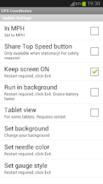 Tachimetro GPS con HUD poster 8