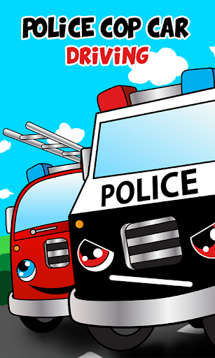 Police car games for kids free
