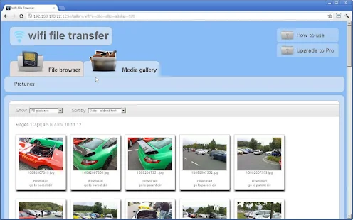 WiFi File Transfer - screenshot thumbnail