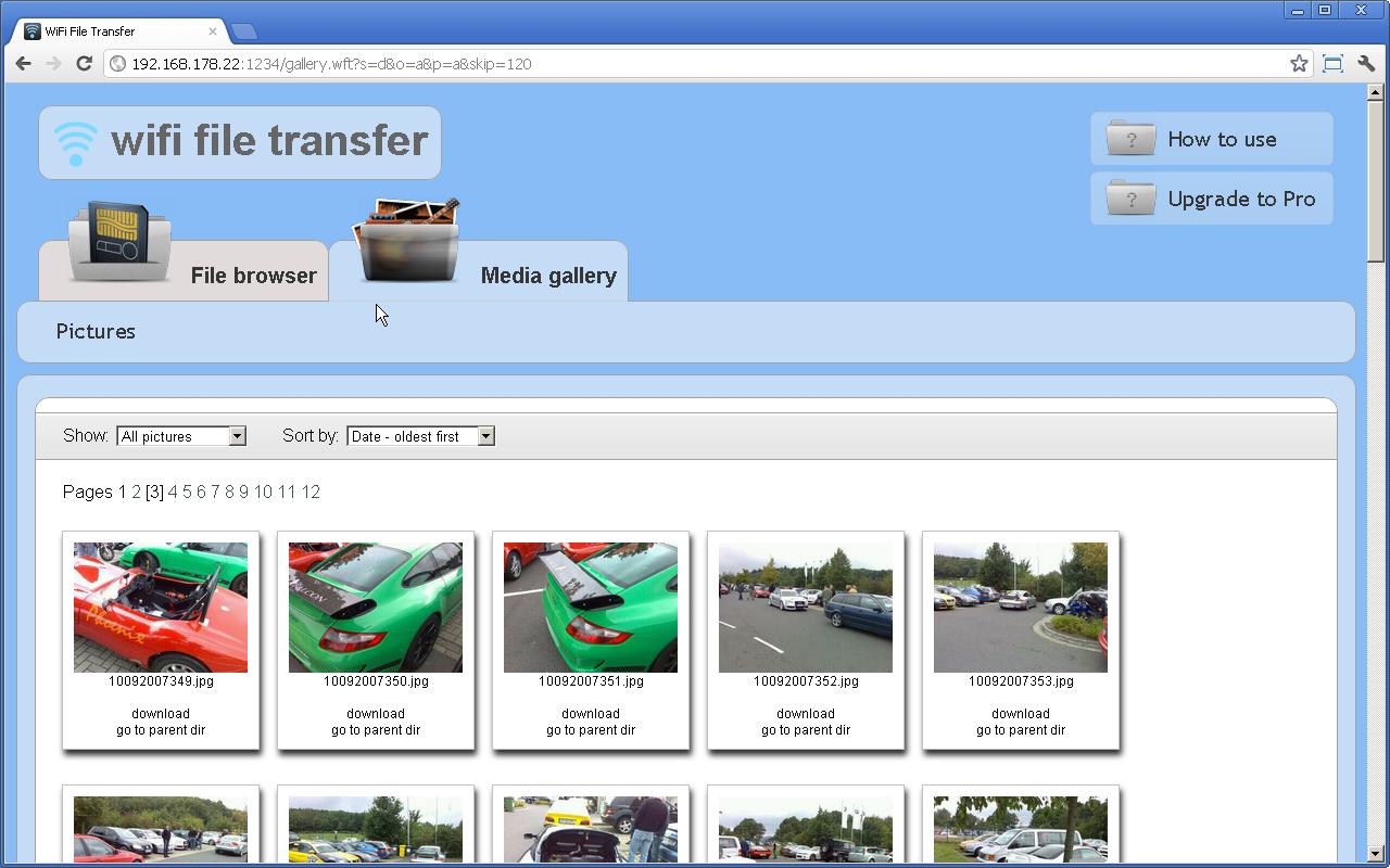 Phone Transfer Files To Android Phone wifi file transfer android apps on google play screenshot