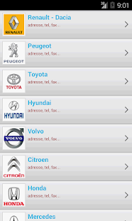 Contacts Automobiliste Maroc Screenshots 5