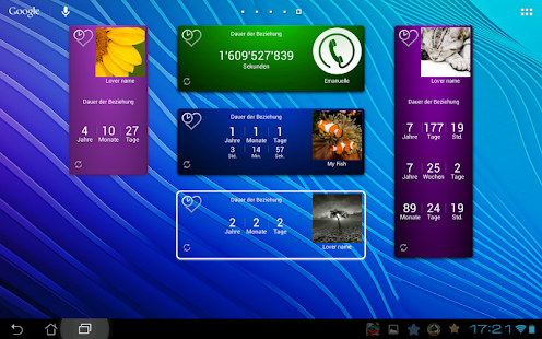 Lastest Love Clock Widget APK