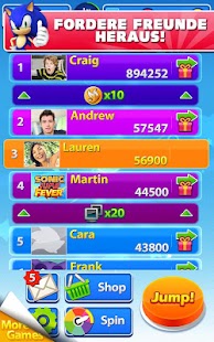 Sonic Jump Fever apk cracked download - screenshot thumbnail