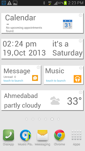 UCCW GOOGLE NOW THEME