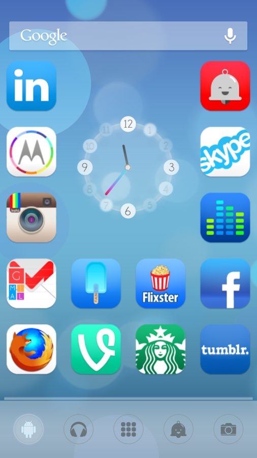 Ultimate iOS7 Launcher Theme - screenshot