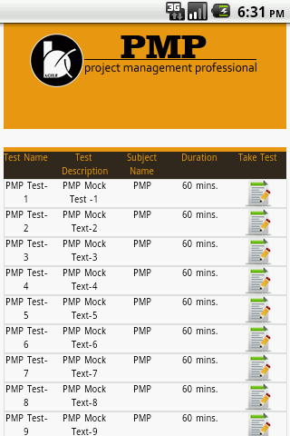 PMP Mock Exam