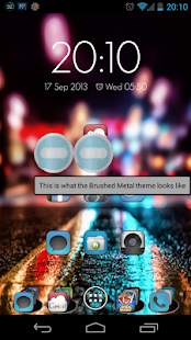 How to download Brushed Metal - FN Theme 1.0 unlimited apk for bluestacks