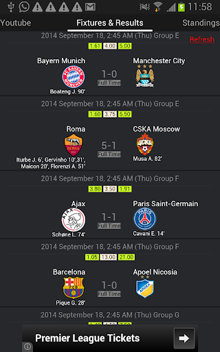 My Champions League Live