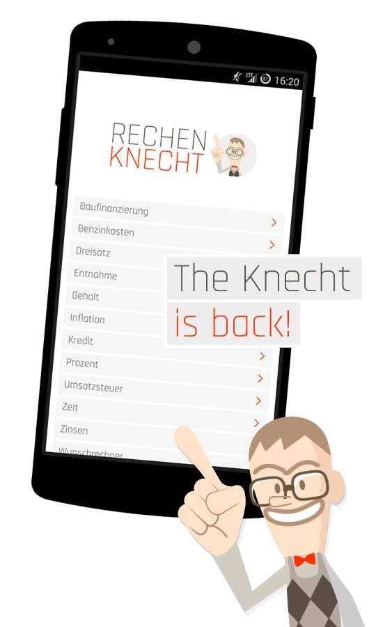 Android application Rechenknecht screenshort