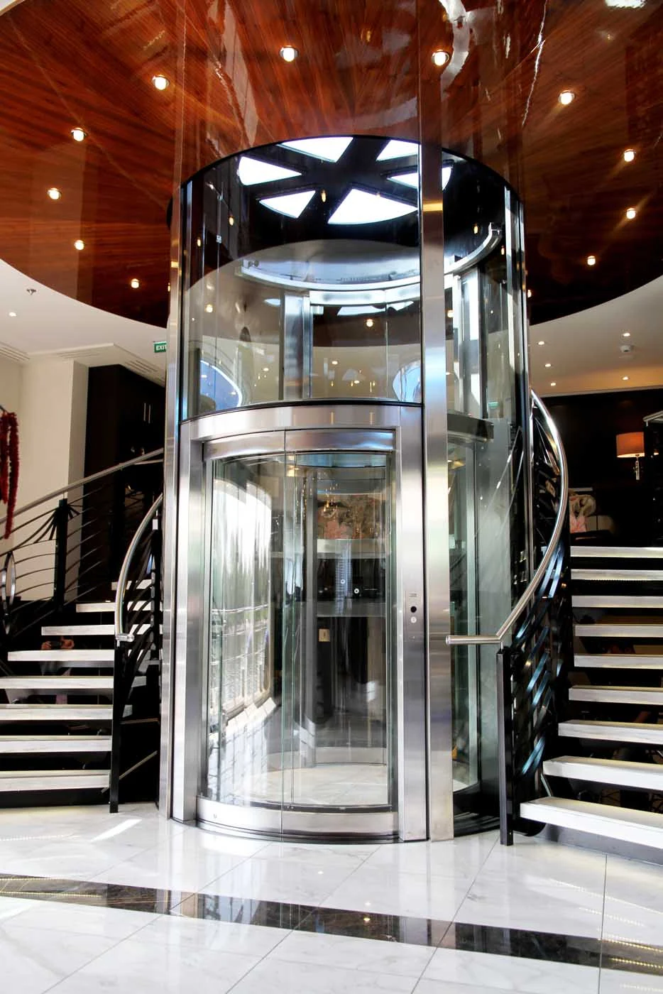 AmaCerto-lobby - Guests will gather in the spacious lobby of AmaCerto before disembarking for a daylong adventure on your European vacation.